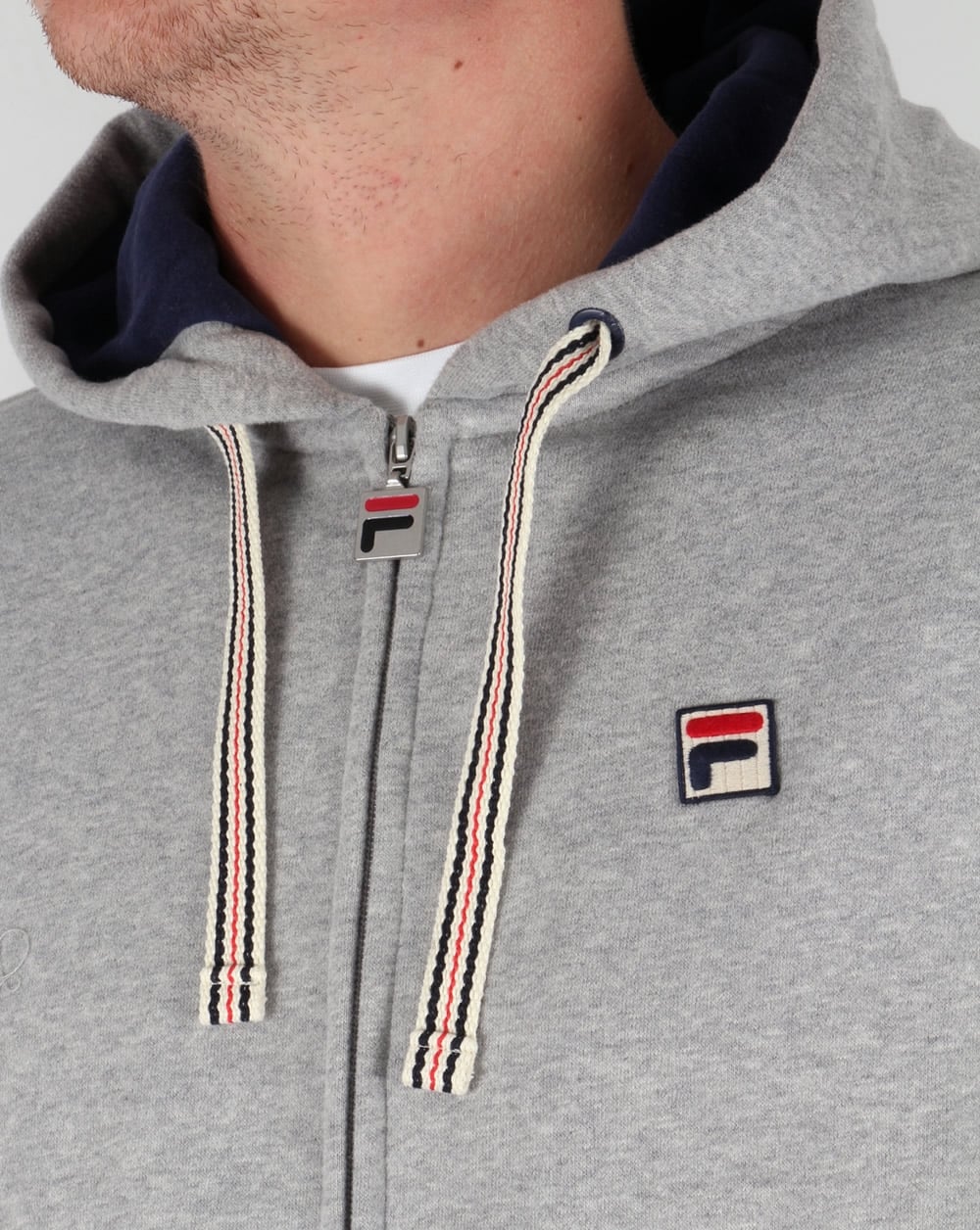 Fila Vintage Hoodie Grau
