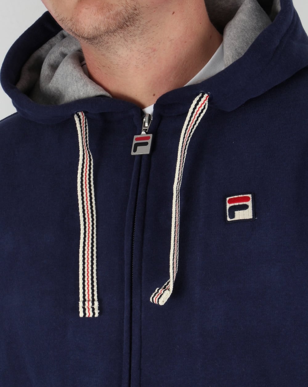 Fila Vintage Hoodie Marineblau