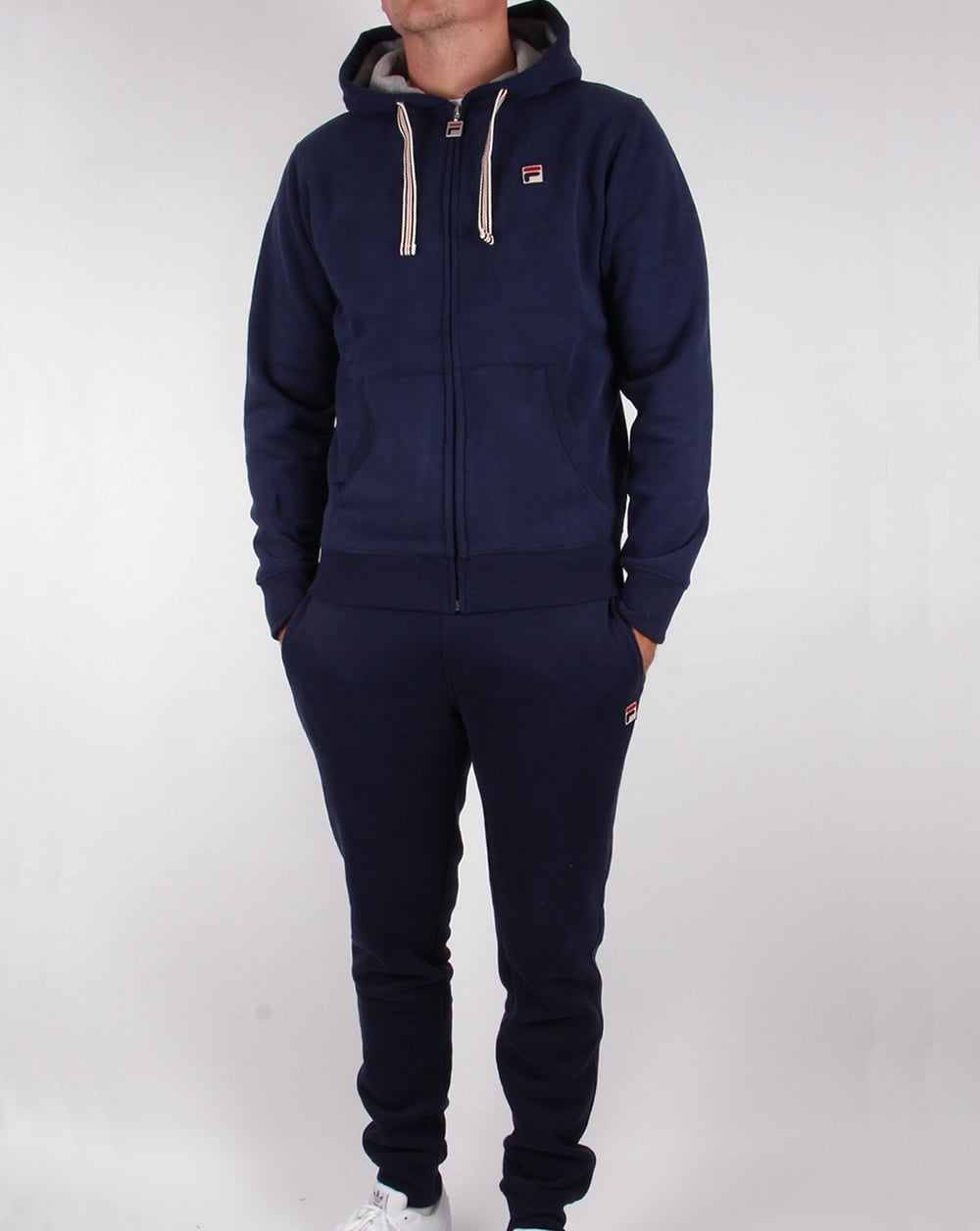 Fila Vintage Hoodie Marineblau