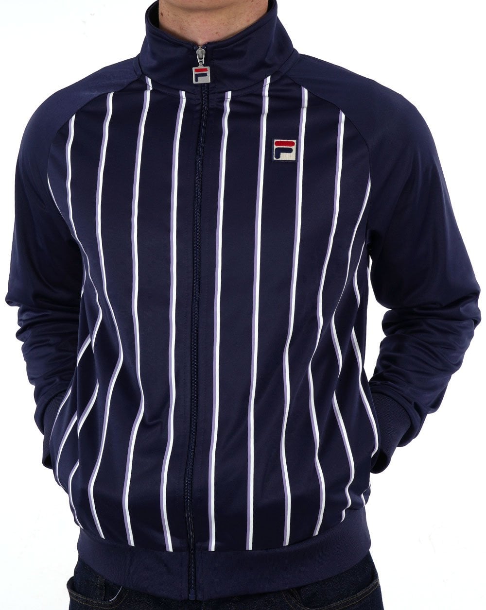 Fila Vintage Hudson Track Top Navy