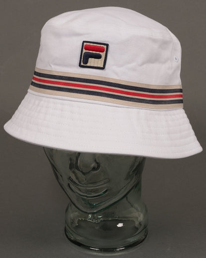 Fila Vintage JoJo Bucket Hat Weiß