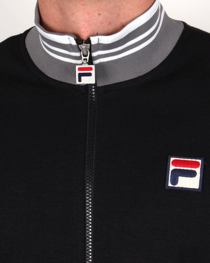 Fila Vintage Kesha Trainingsjacke Schwarz/Grau