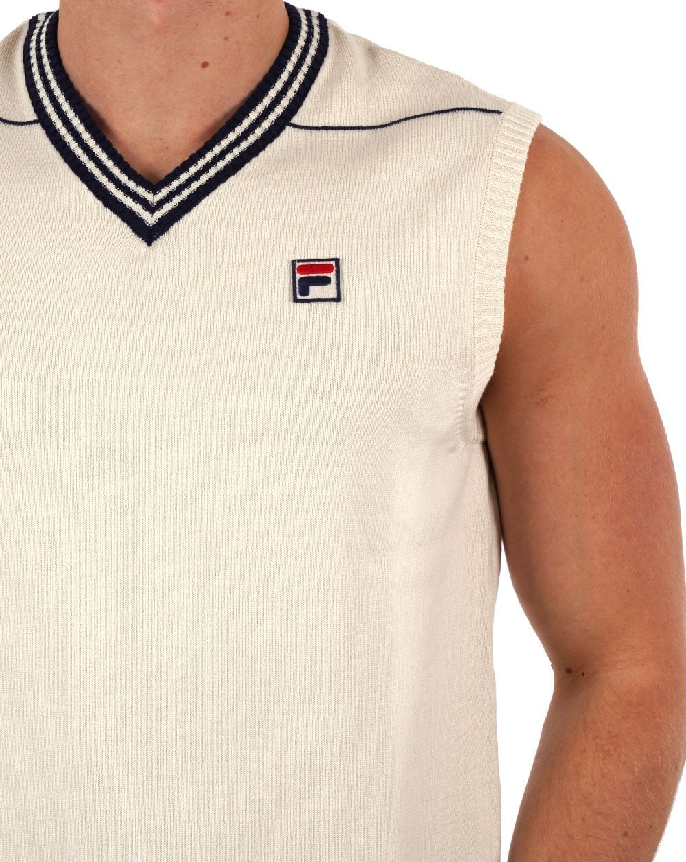 Fila Vintage Strick-Tanktop Gardenia