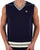 Fila Vintage Knitted Tank Vest Navy