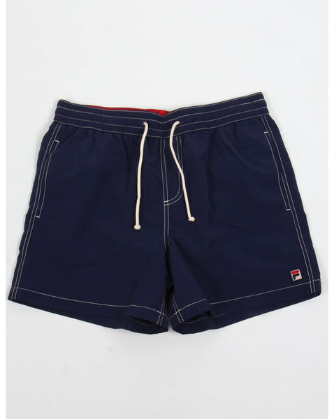 Fila Vintage Lanyard Swim Shorts Navy