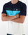 Fila Vintage Leary T Shirt Off White/Blue/Dark Teal
