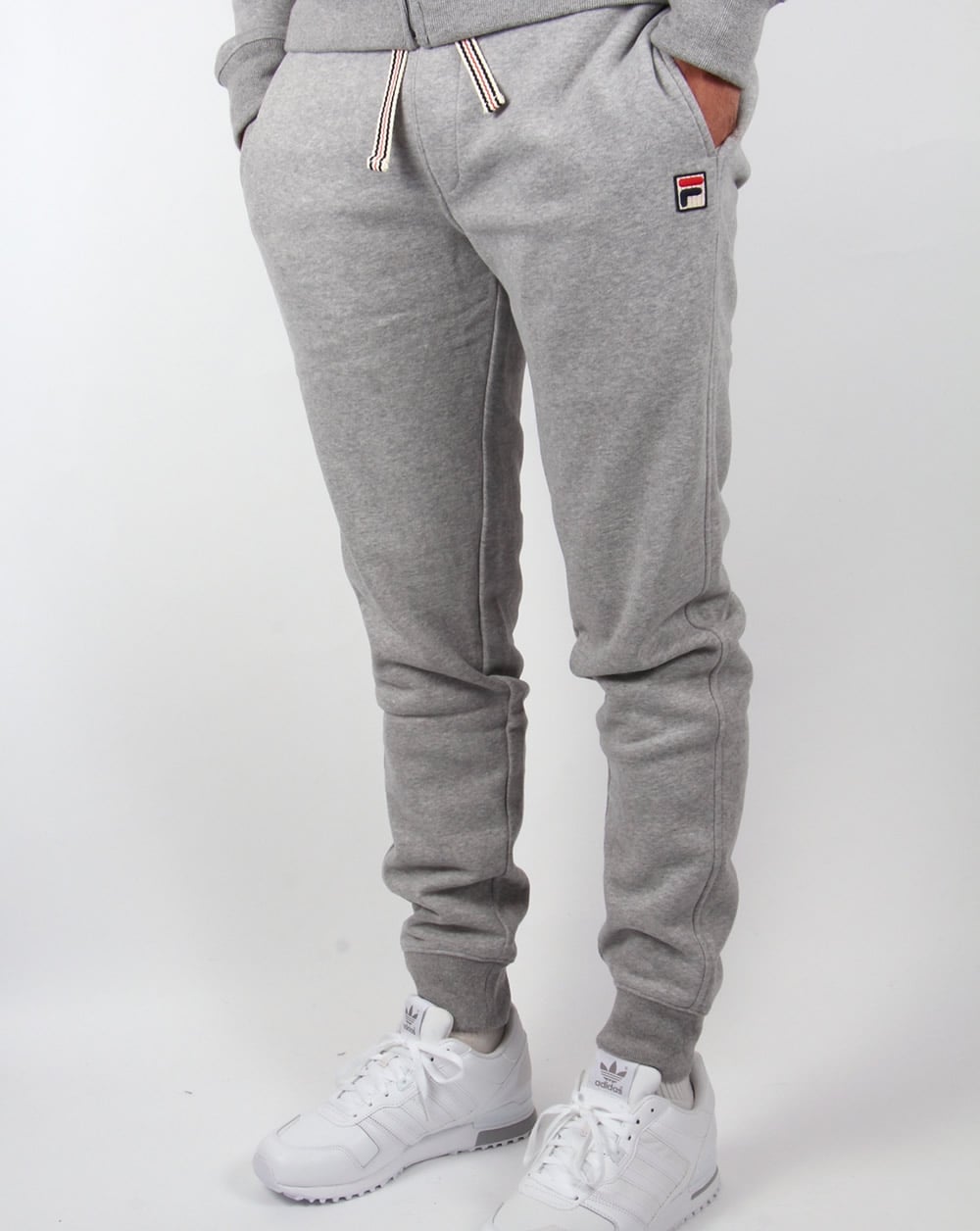 Fila Vintage Livata Trainingshose mit Bündchen in Grau
