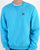 Fila Vintage Luka Crew Sweat Aqua Blue