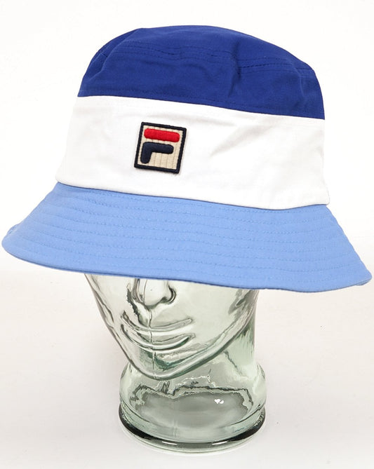 Fila Vintage Fila Vintage Marco Bucket Hat Blau/Gardenia