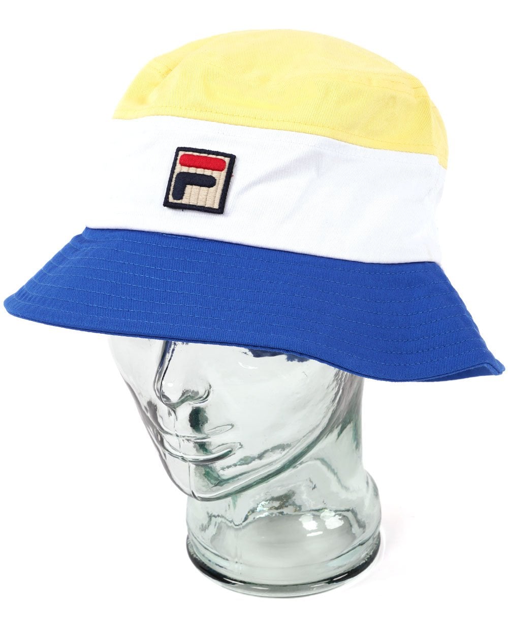 Fila Vintage Marco Bucket Hat Yellow/White/Turkish Sea