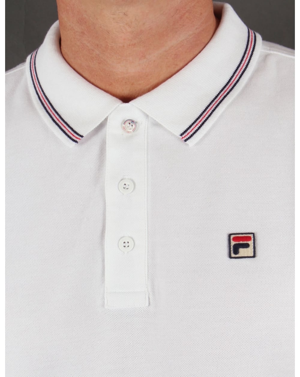 Fila Vintage Matcho 3 Poloshirt Weiß