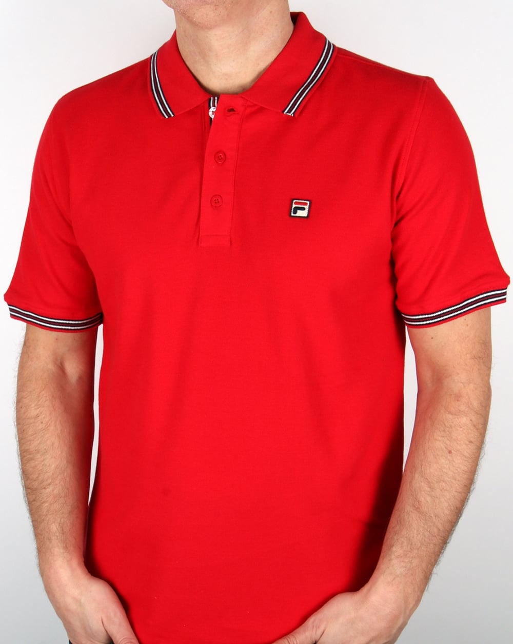 Fila Vintage Matcho 4 Polo Shirt Red