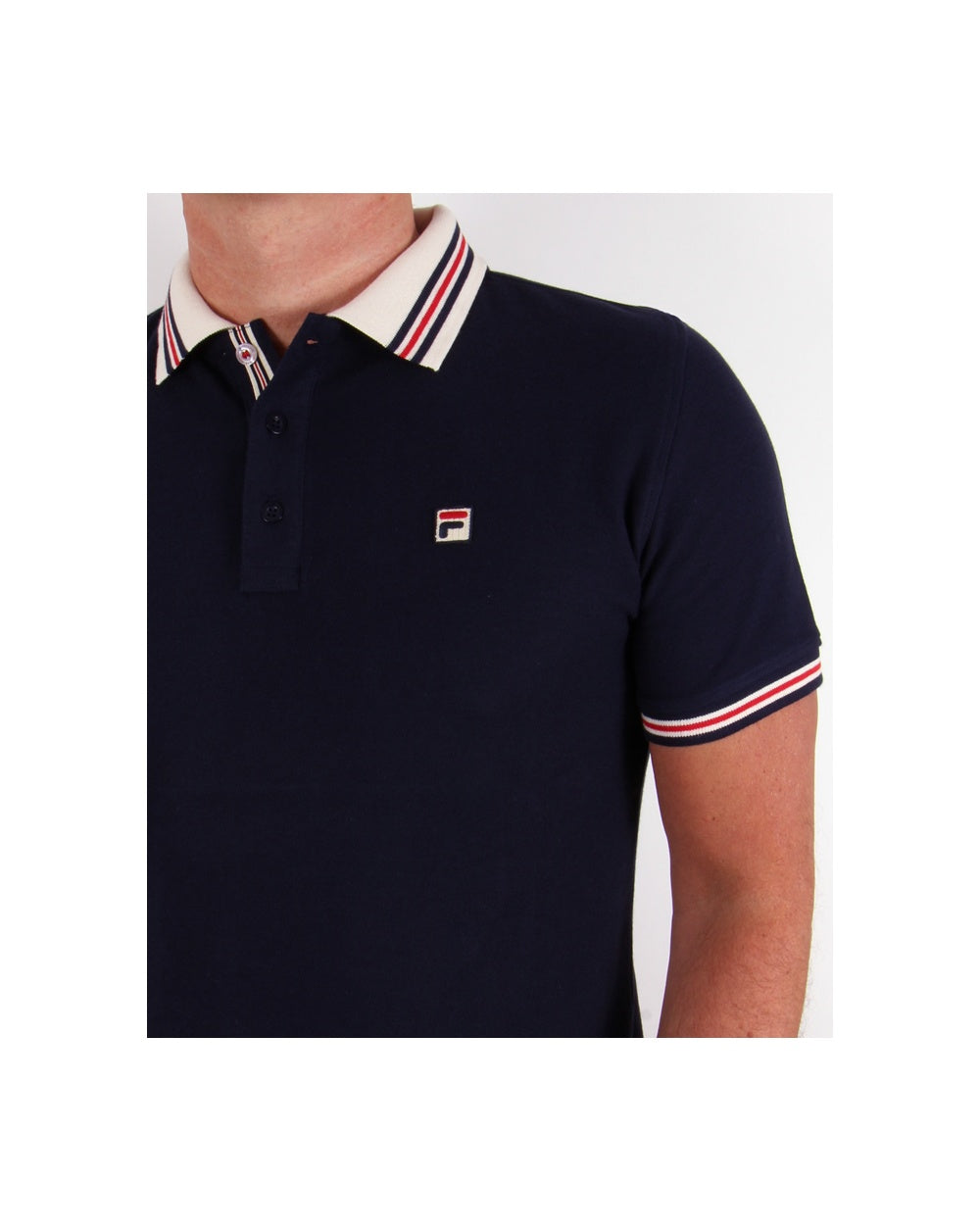 Fila Vintage Matcho Poloshirt Marineblau