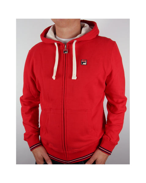 Fila Vintage Merlo Fz Hoodie Red