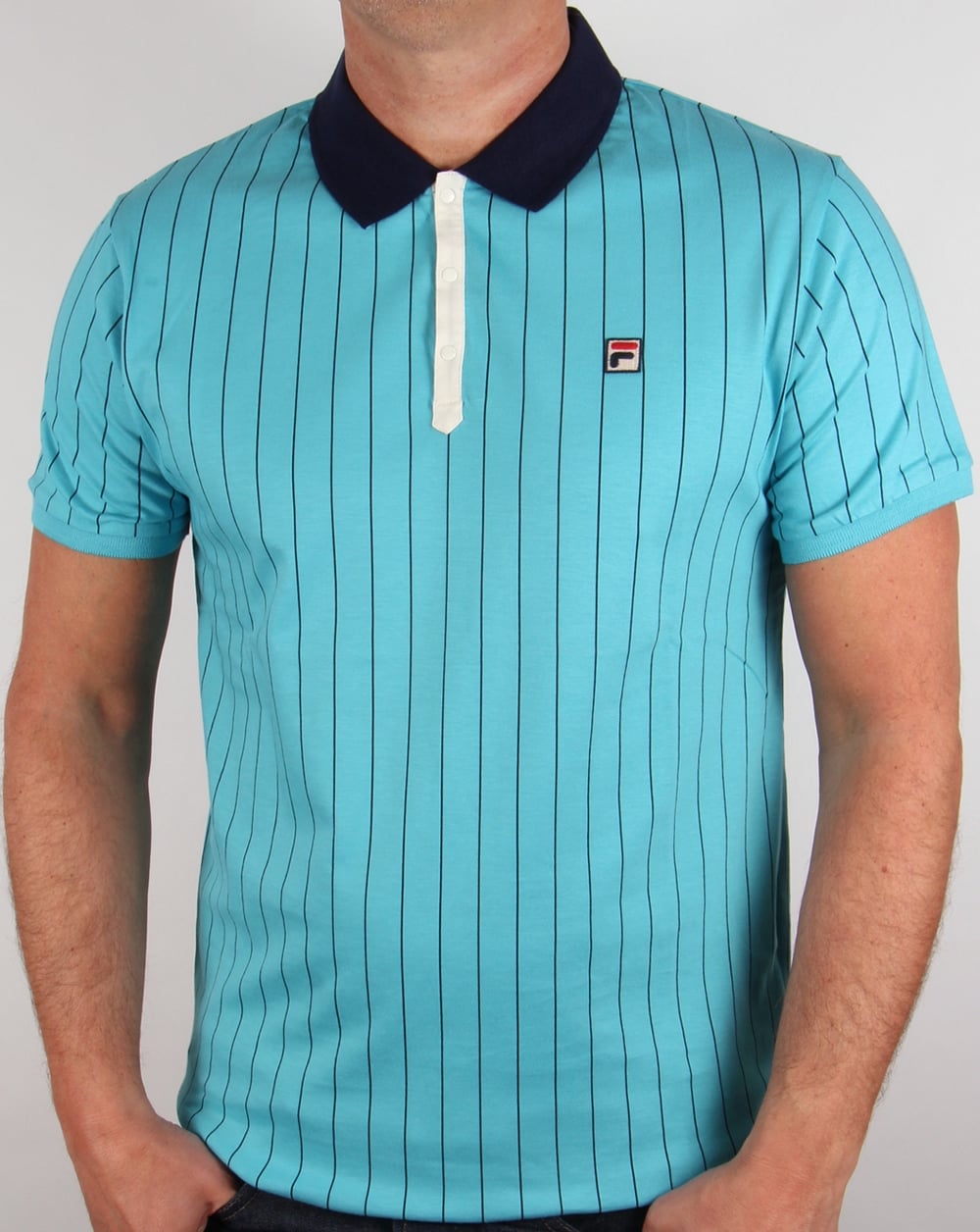 Fila Vintage Mk1 Settanta Poloshirt Blau Azurblau