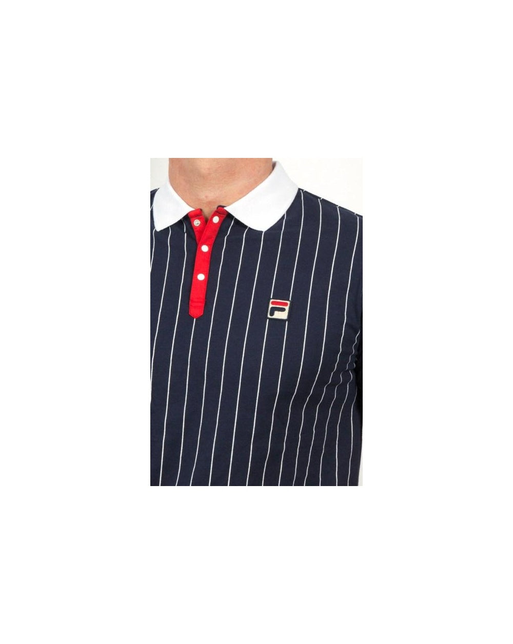 Fila Vintage Mk1 Settanta Poloshirt Marine/Weiß