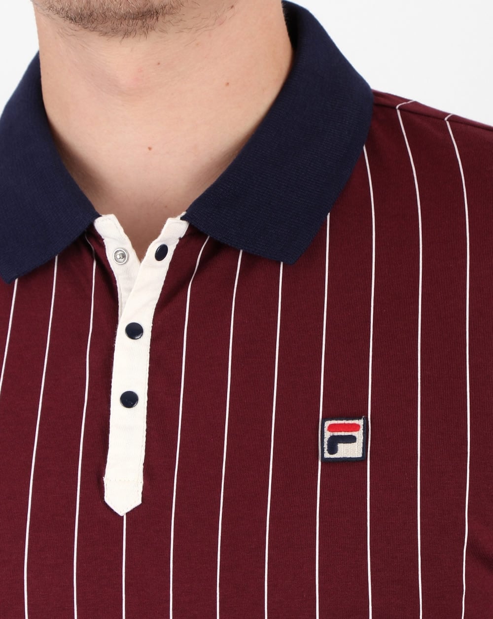 Fila Vintage Mk1 Settanta Poloshirt Rum Raisin