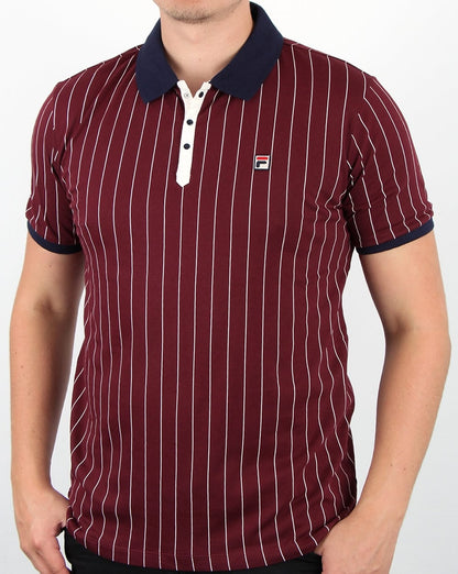 Fila Vintage Mk1 Settanta Poloshirt Rum Raisin