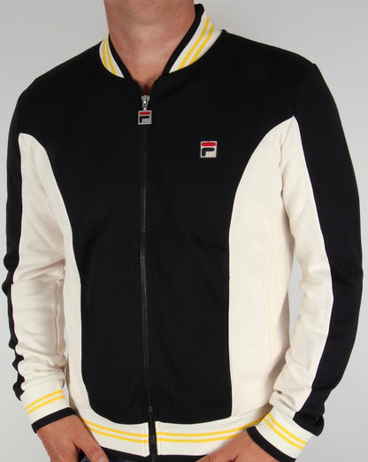 Fila Vintage Mk1 Settanta Trainingsjacke Schwarz