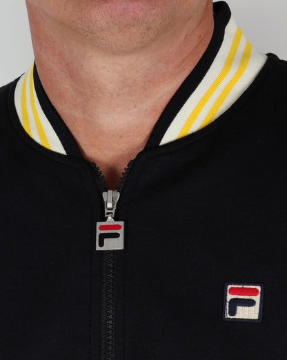 Fila Vintage Mk1 Settanta Trainingsjacke Schwarz