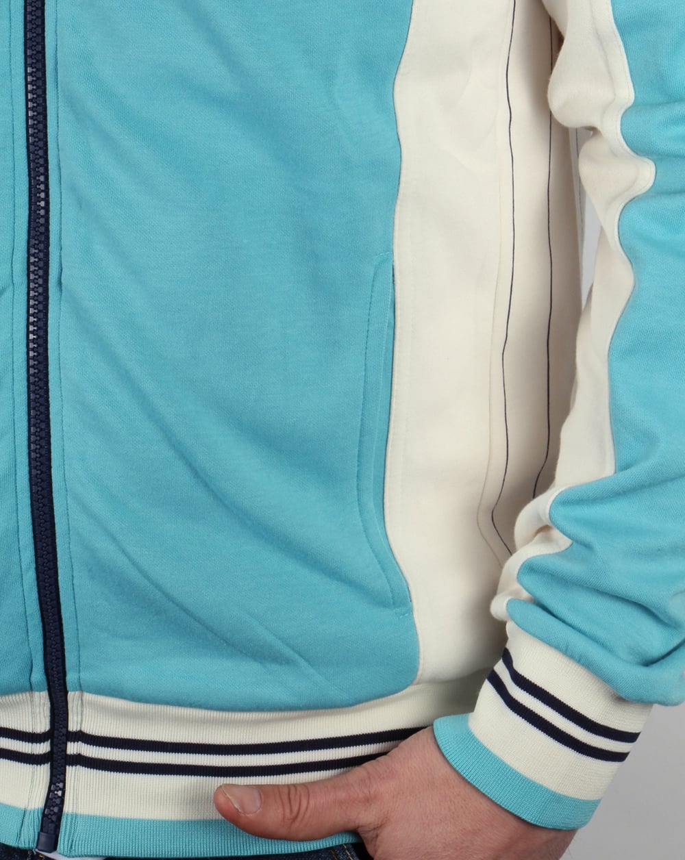 Fila Vintage Mk1 Settanta Track Top Eggshell Blue/Gardenia