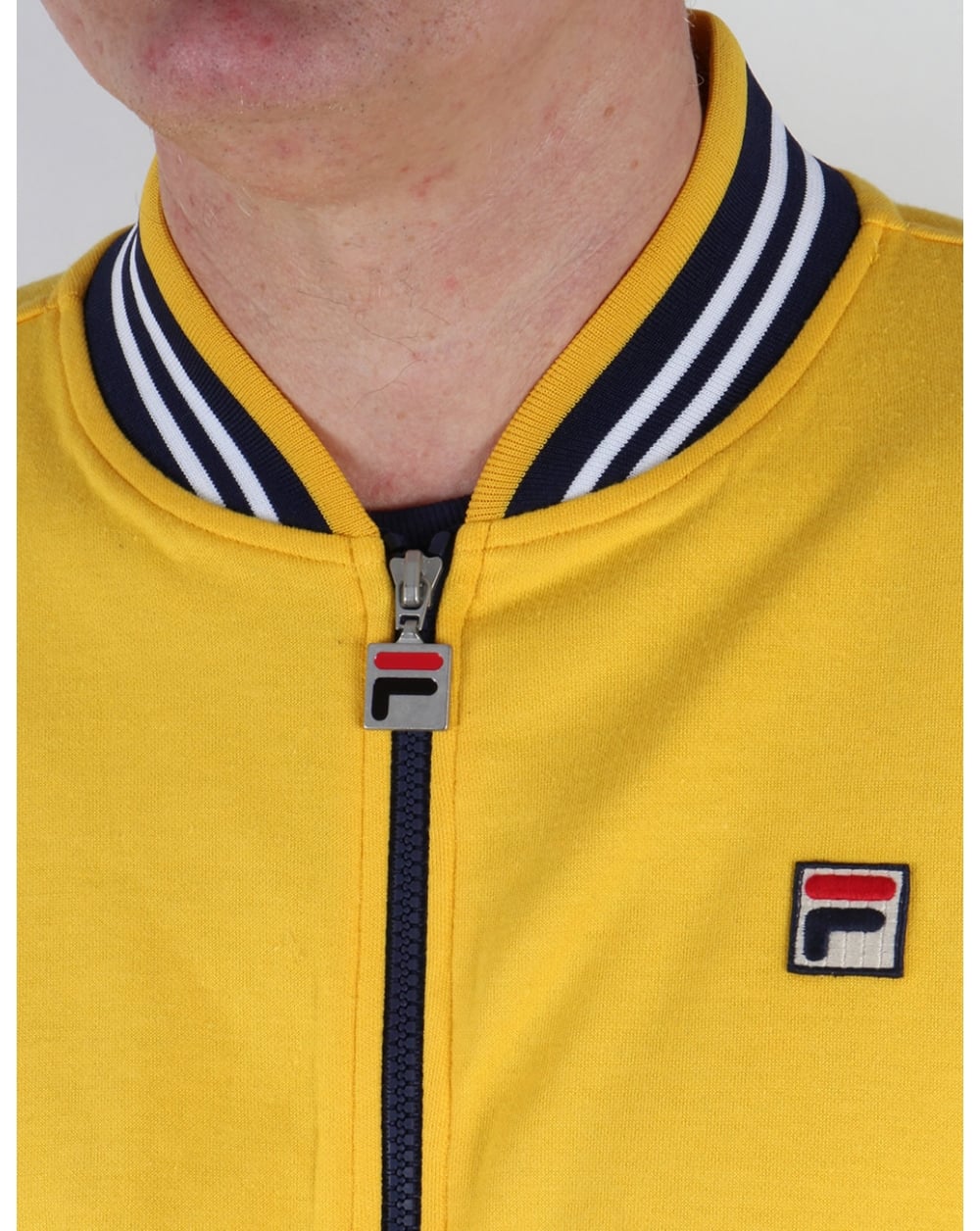 Fila Vintage Mk1 Settanta Track Top Golden Yellow