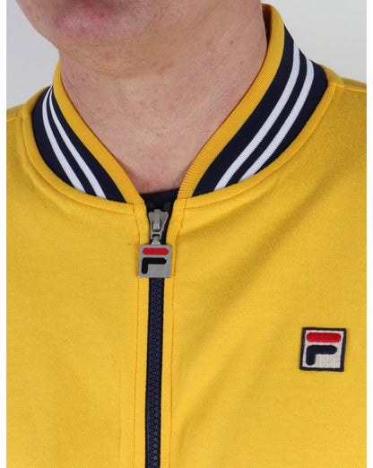 Fila Vintage Mk1 Settanta Trainingsjacke Goldgelb