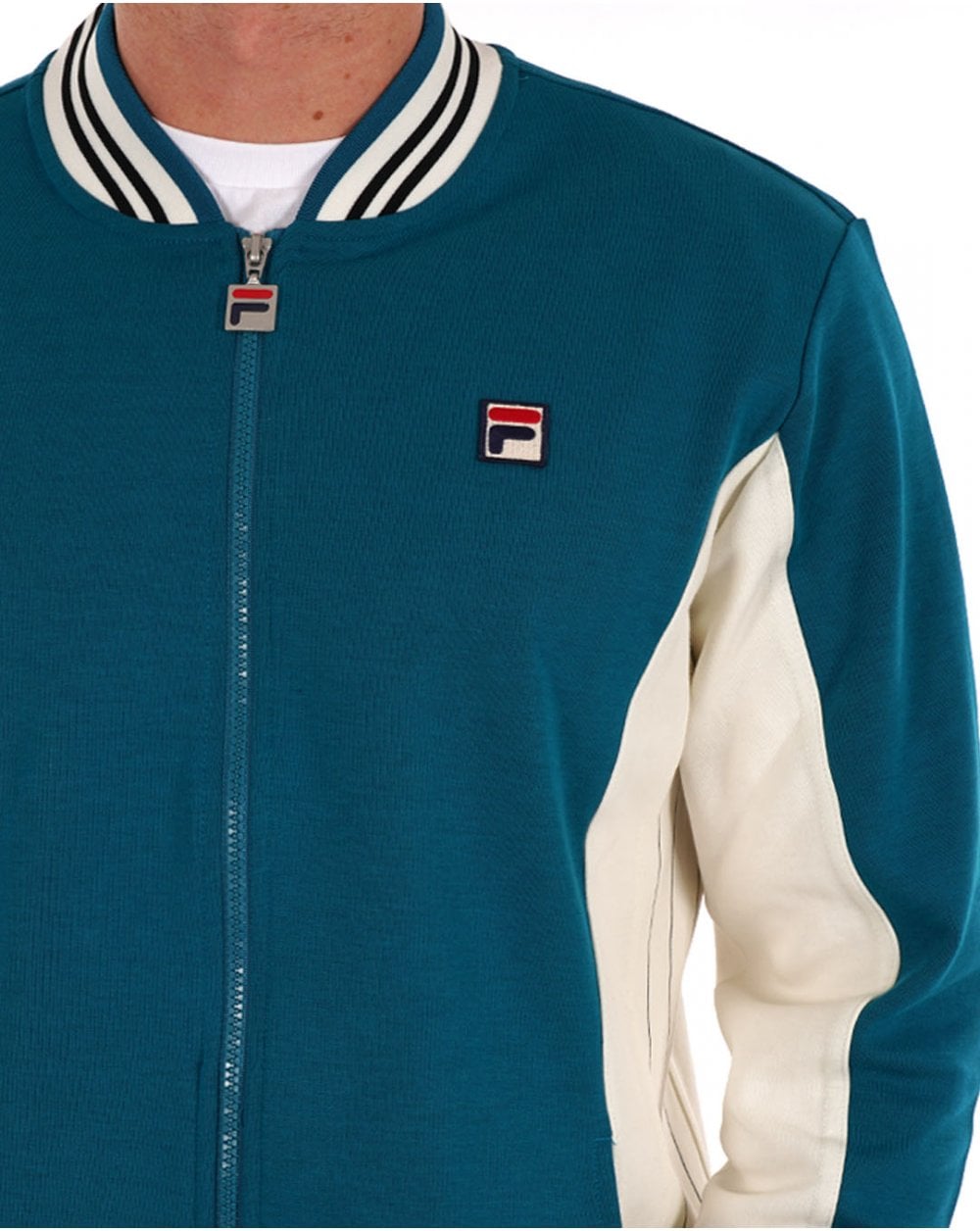 Fila Vintage Mk1 Settanta Track Top Lagoon / Gardenia