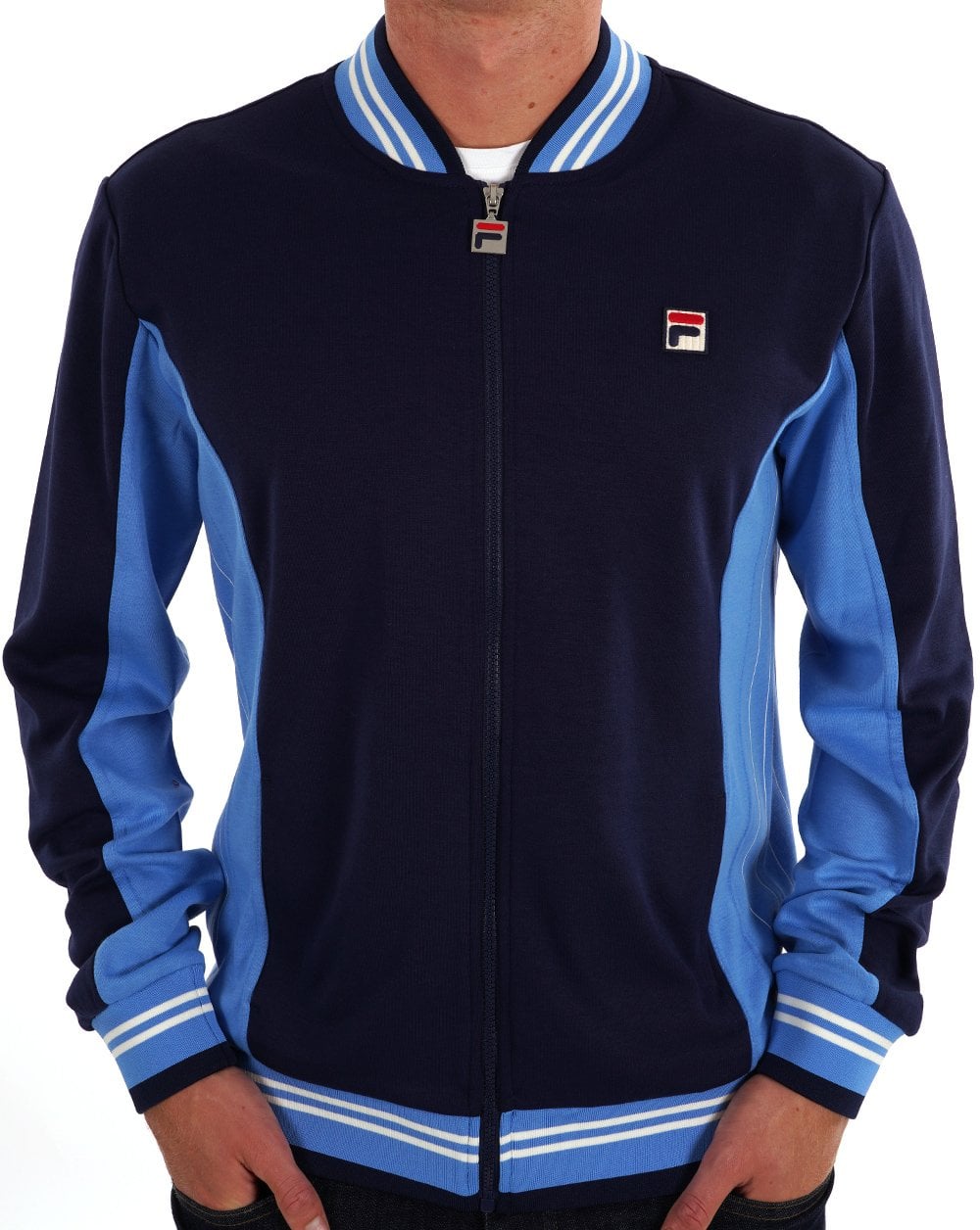 Fila Vintage Mk1 Settanta Track Top Navy / Blue