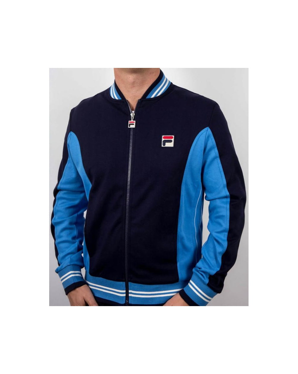 Fila Vintage Mk1 Settanta Trainingsjacke Marineblau/Ozeanblau