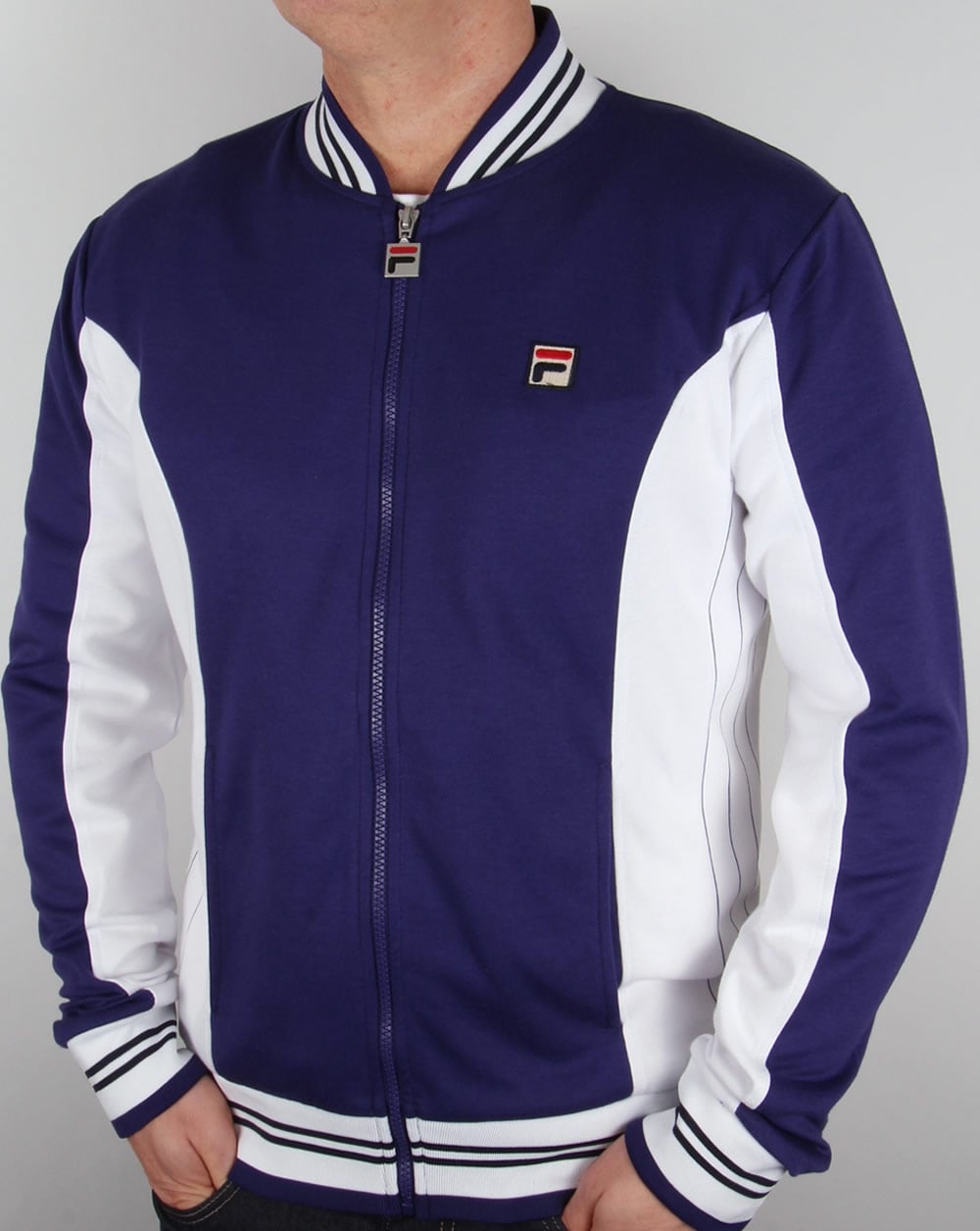 Fila Vintage Mk1 Settanta Track Top Purple