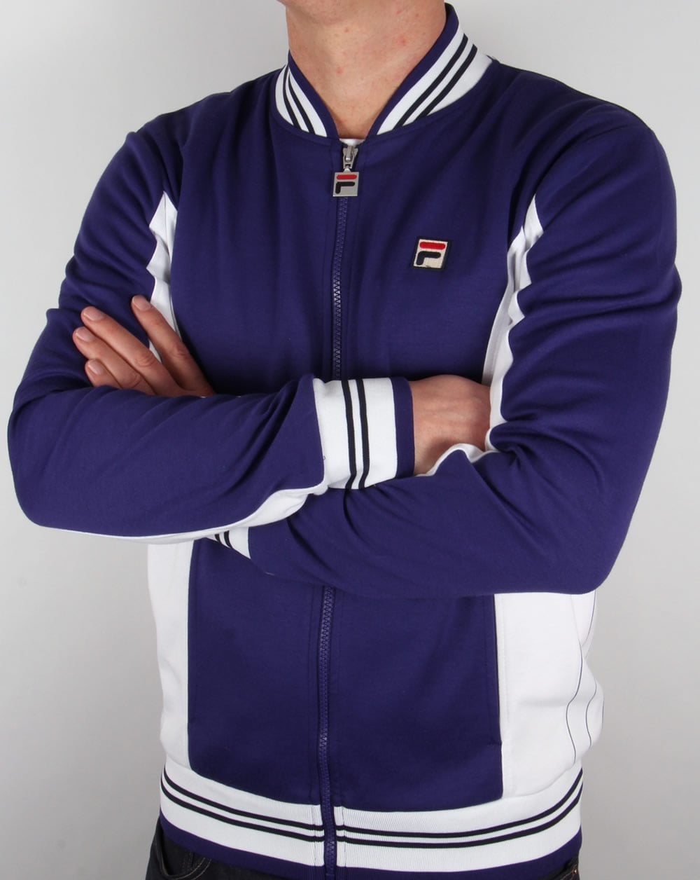 Fila Vintage Mk1 Settanta Track Top Purple