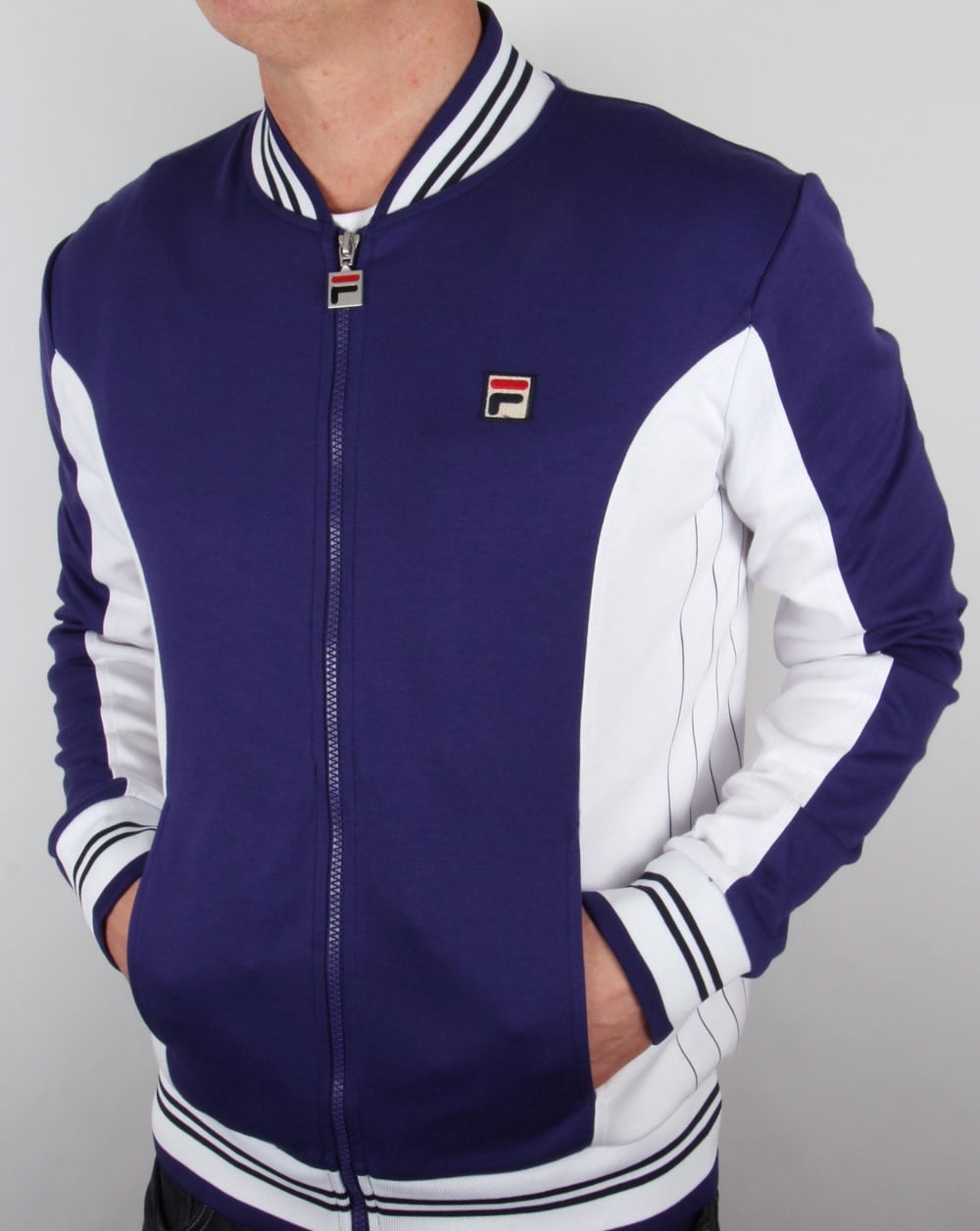 Fila Vintage Mk1 Settanta Track Top Purple