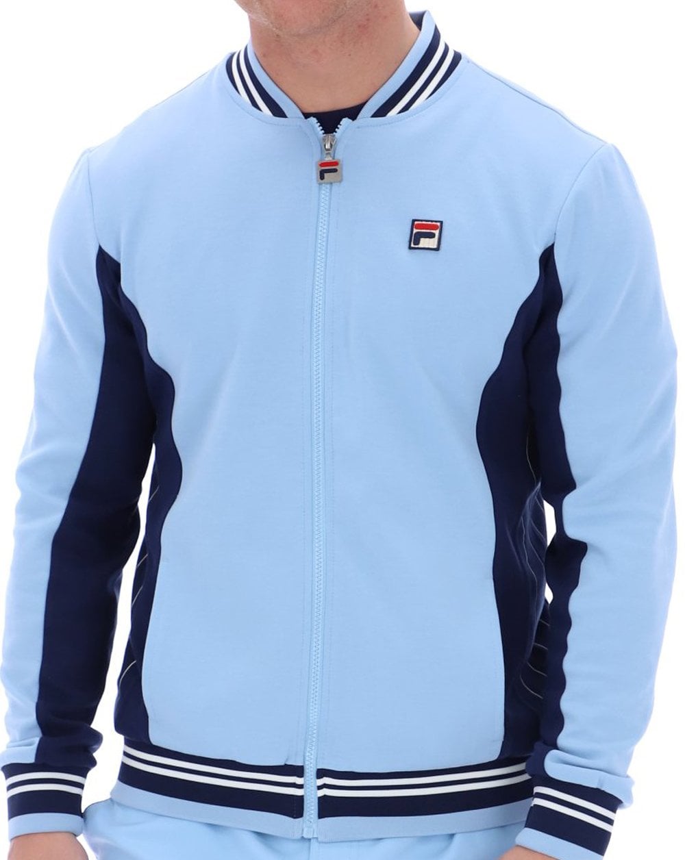 Fila Vintage Mk1 Settanta Track Top Himmelblau/Marineblau