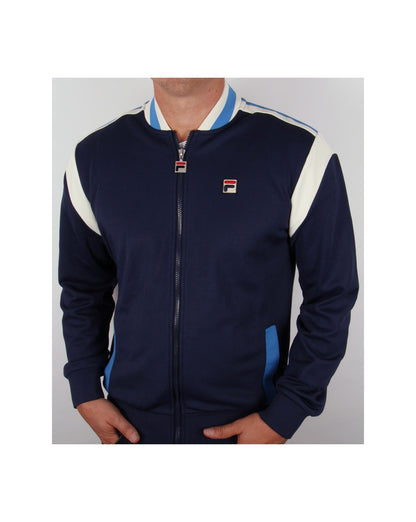 Fila Vintage Mot Trainingsoberteil Marineblau