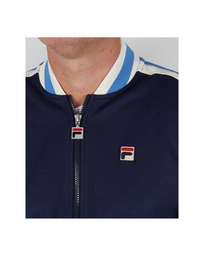 Fila Vintage Mot Trainingsoberteil Marineblau