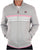 Fila Vintage Multi Stripe Track Top Grey - Pink