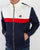 Fila Vintage Nash Track Top Navy/Off White/Red