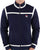 Fila Vintage Nate Track Top Navy/Off White