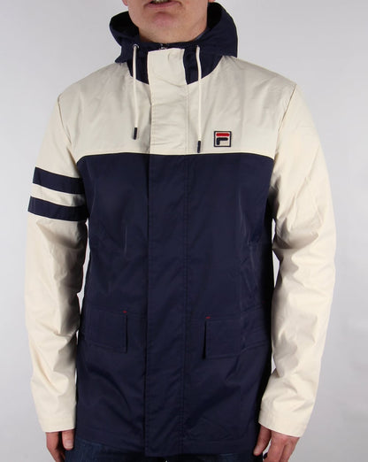 Fila Vintage Nautical Jacket Marineblau/Gardenie