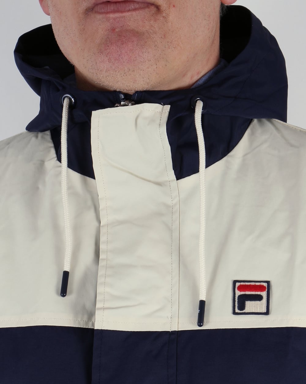 Fila Vintage Nautical Jacket Marineblau/Gardenie
