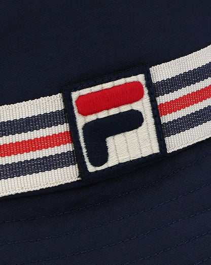 Fila Vintage Norris Winter Bucket Hat Marineblau