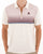 Fila Vintage Paco Velour Zip Polo Gardenia