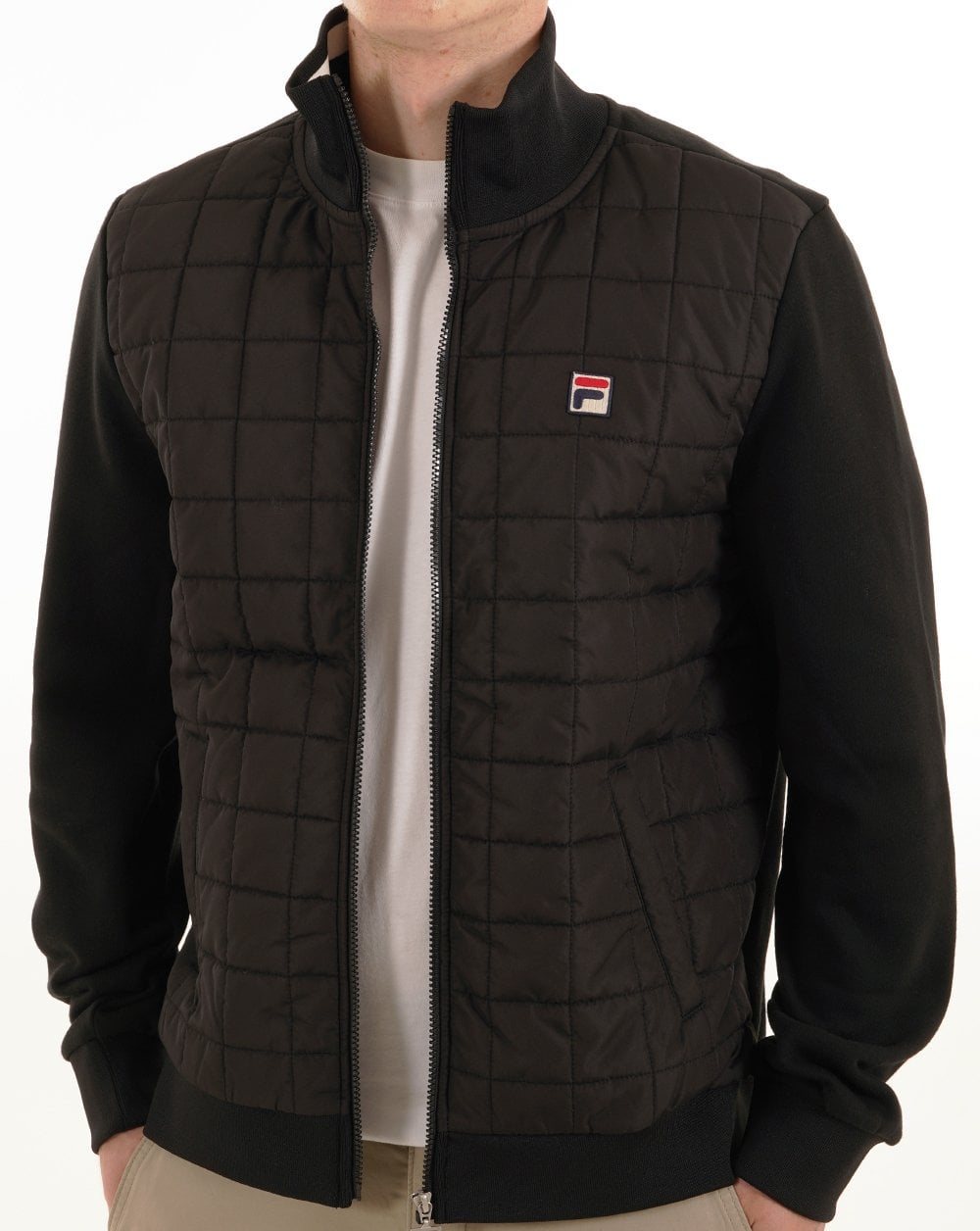 Fila Vintage Steppjacke Schwarz