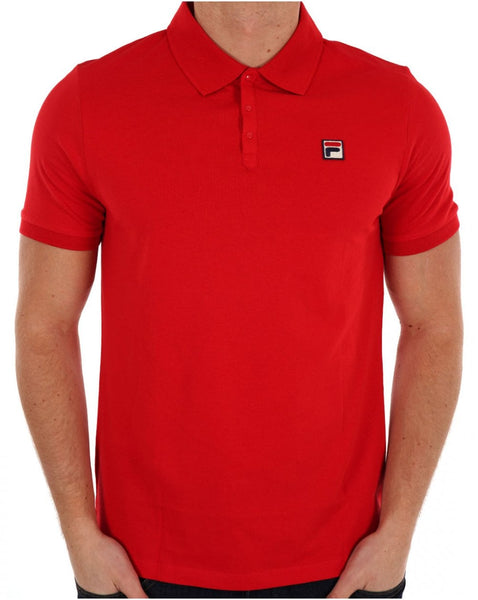 Fila Vintage Panatta Polo Shirt Red