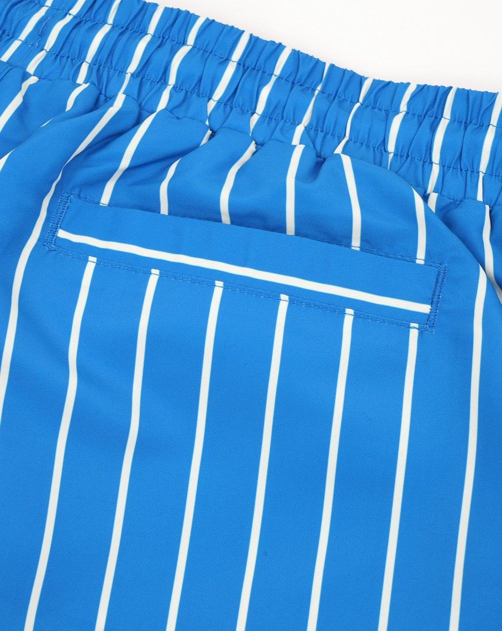 Fila Vintage Nadelstreifen-Badeshorts Blau/Zitrone
