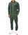 Fila Vintage Premium Velour Track Pants Dark Forest