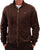 Fila Vintage Premium Velour Track Top Brown