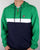 Fila Vintage Qtr Zip Overhead Jacket Navy Green