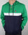 Fila Vintage Qtr Zip Overhead Jacket Navy Green